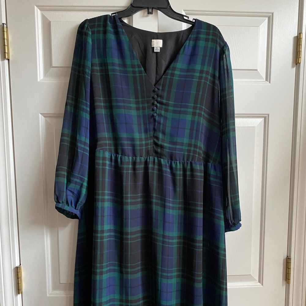 Plaid dress
